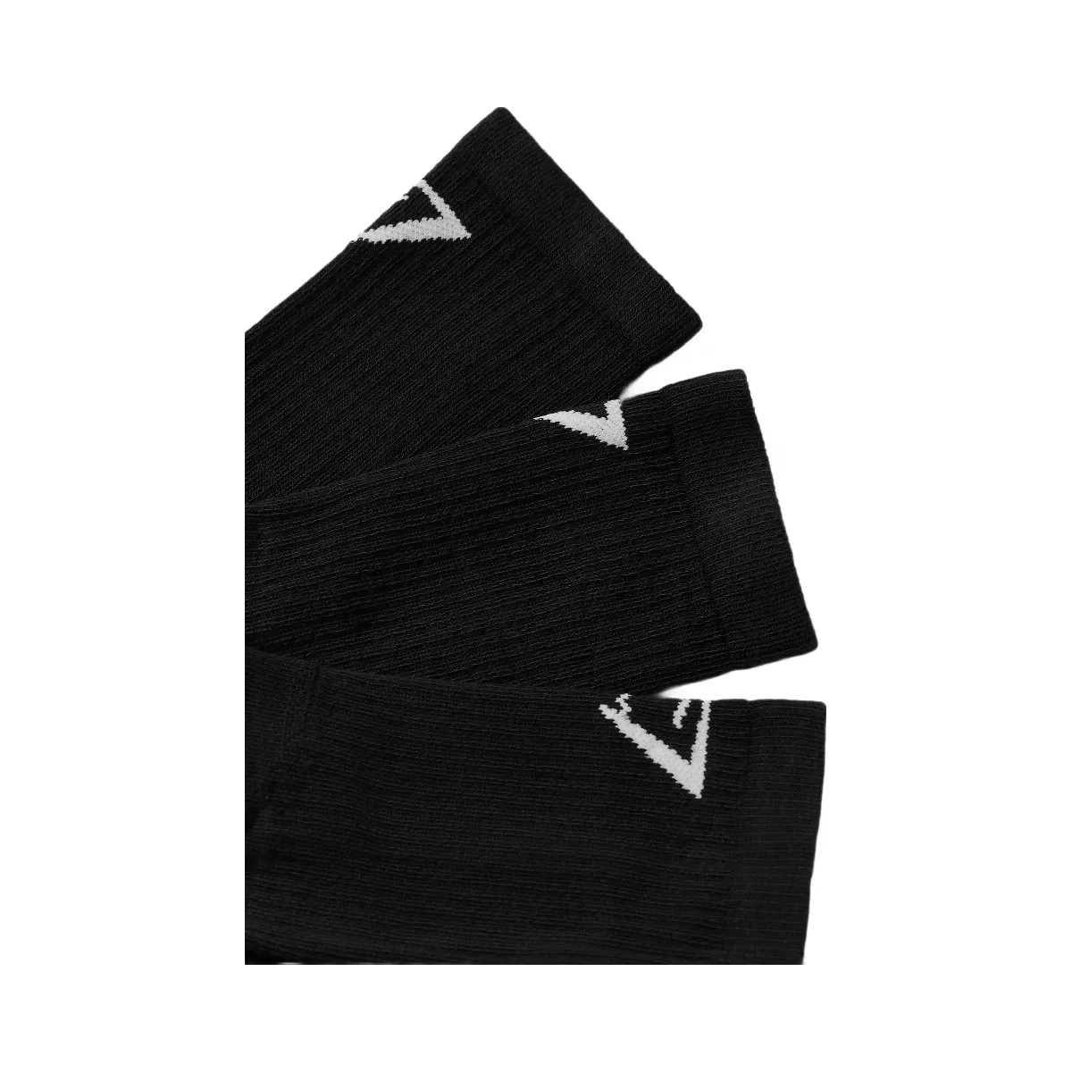 Gymshark Performance Crew Socks 3pk "GS Black" - HypeFly India View 3