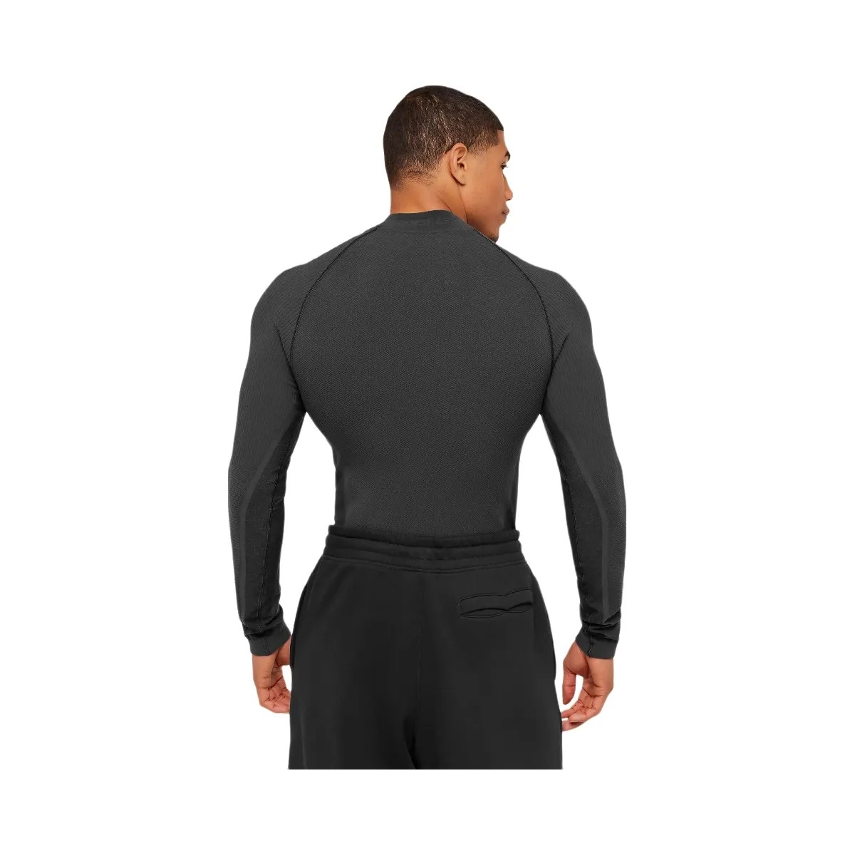 Gymshark Physique Long Sleeve T-Shirt "Grey Black" - HypeFly India View 2