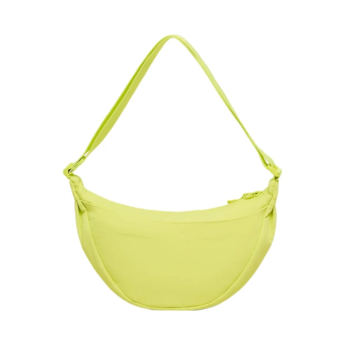 Gymshark Pleat Crossbody "Sorbet Yellow" - HypeFly India View 3