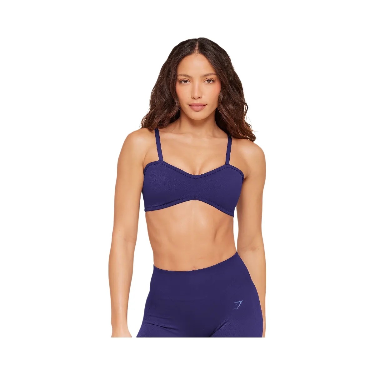 Gymshark Poise Light Support Seamless Sports Bra "Indigo Purple" - HypeFly India View 1