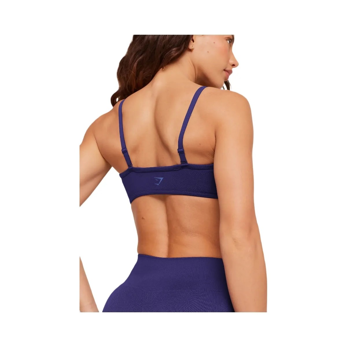 Gymshark Poise Light Support Seamless Sports Bra "Indigo Purple" - HypeFly India View 5