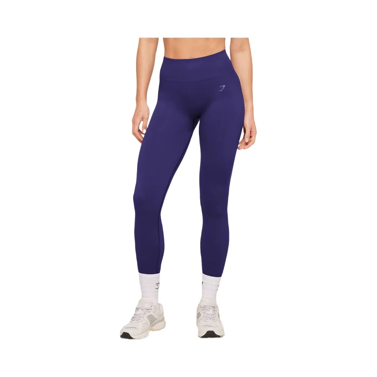 Gymshark Poise Seamless Leggings "Indigo Purple" - HypeFly India View 1
