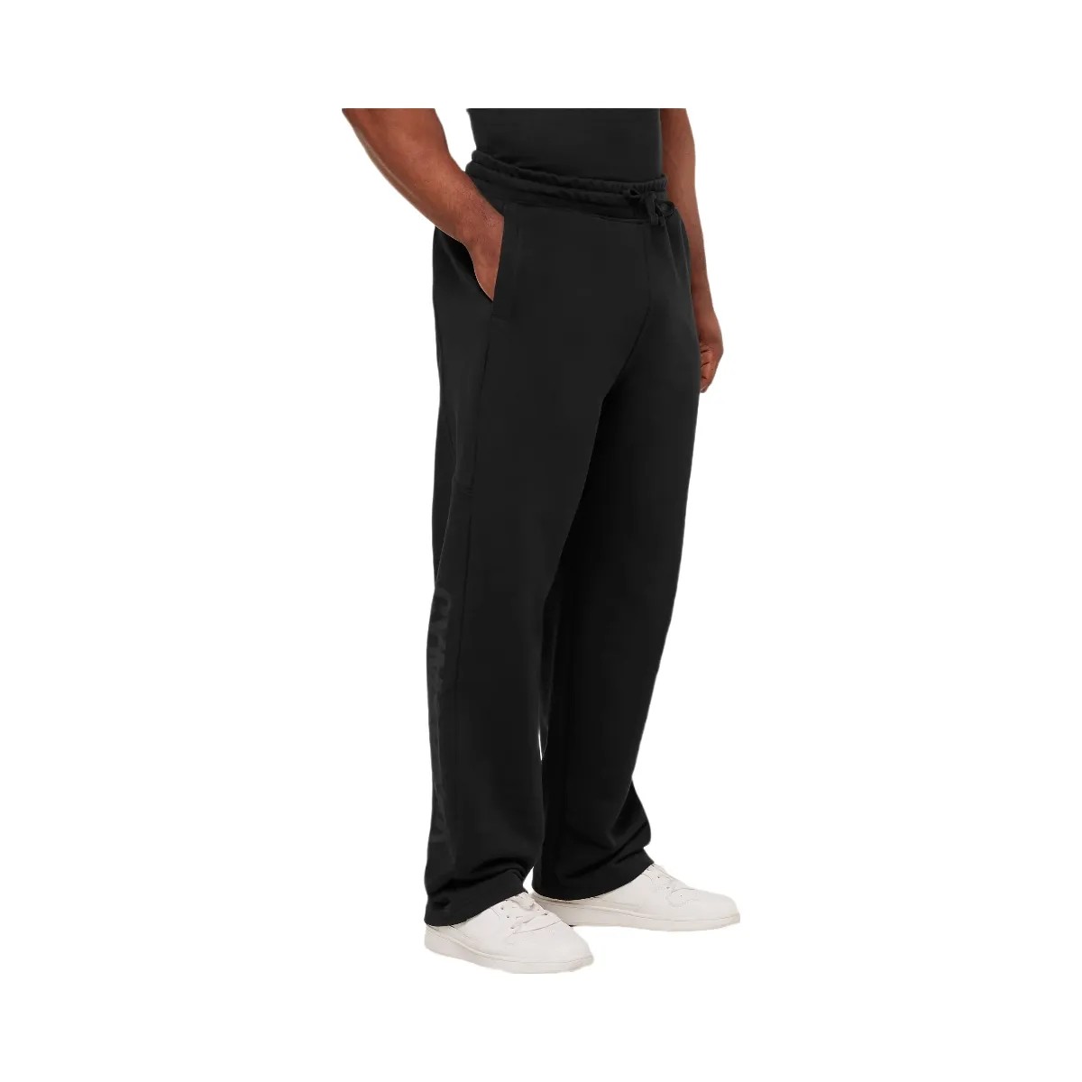 Gymshark Power Straight Leg Pants "GS Black GS Asphalt Grey" - HypeFly India View 1