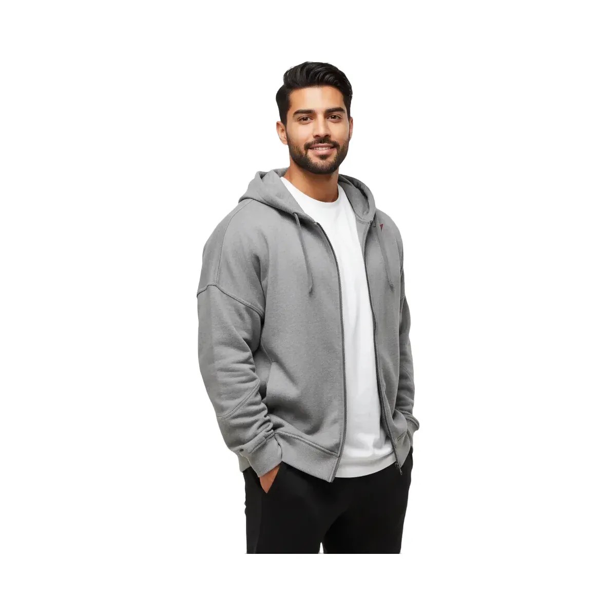 gymshark-power-zip-up-hoodie-oversized-fit-charcoal-core-marl