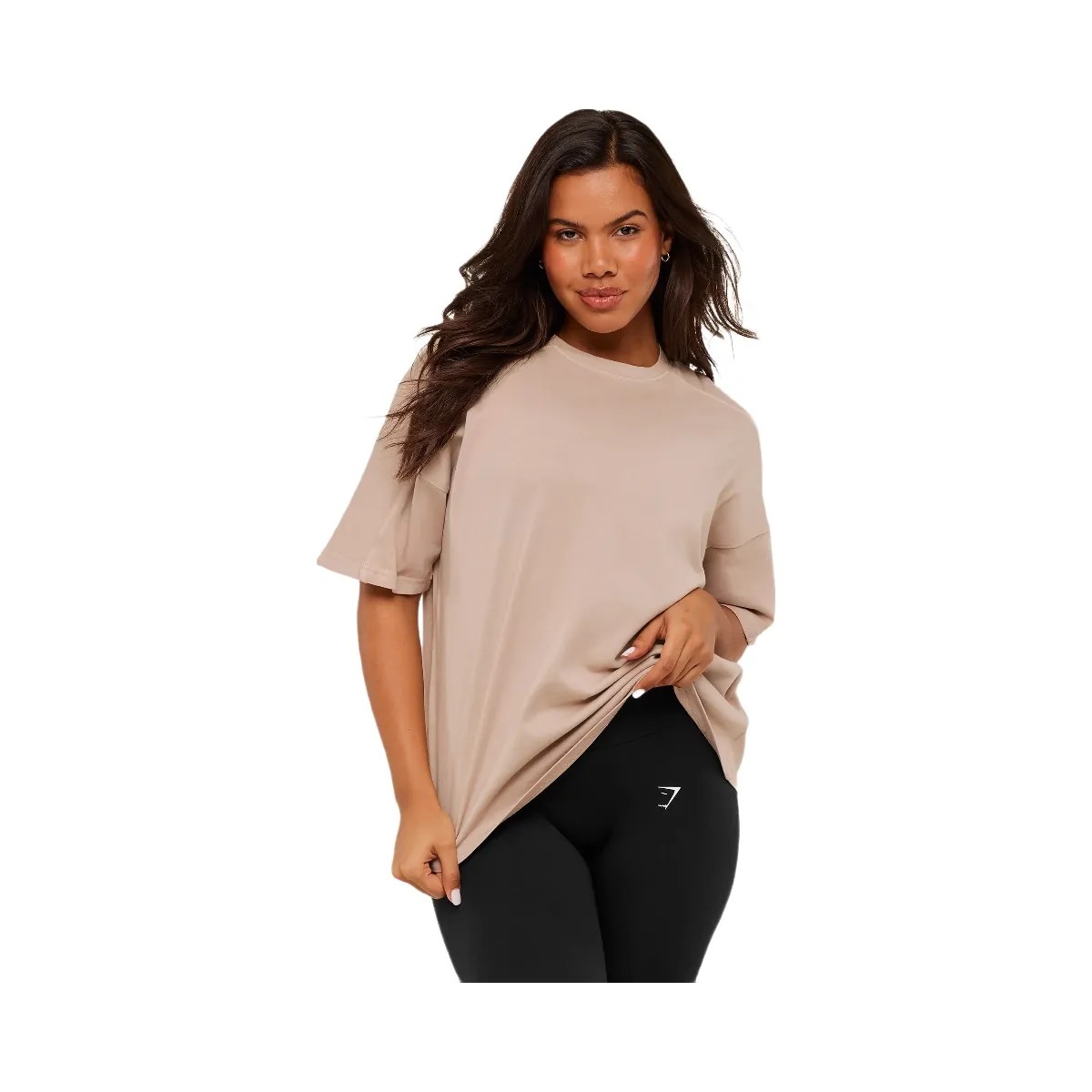 Gymshark Pump Cover Structured Fleece Top "GS Dusk Pink WASH" - HypeFly India View 1