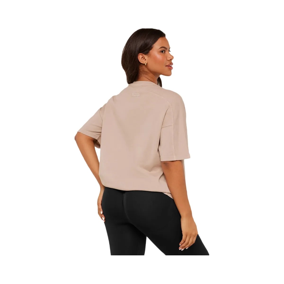 Gymshark Pump Cover Structured Fleece Top "GS Dusk Pink WASH" - HypeFly India View 2