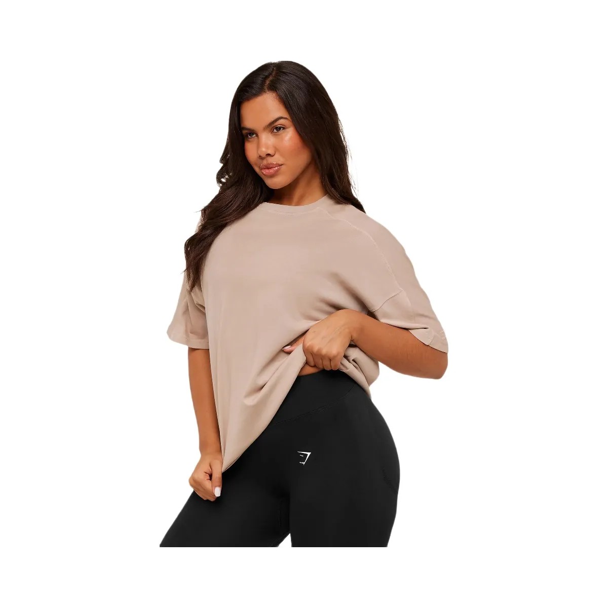 Gymshark Pump Cover Structured Fleece Top "GS Dusk Pink WASH" - HypeFly India View 3