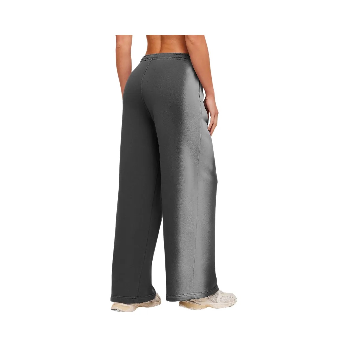 Gymshark Pump Washed Straight Leg Joggers "Onyx Grey Stratus Grey" - HypeFly India View 2