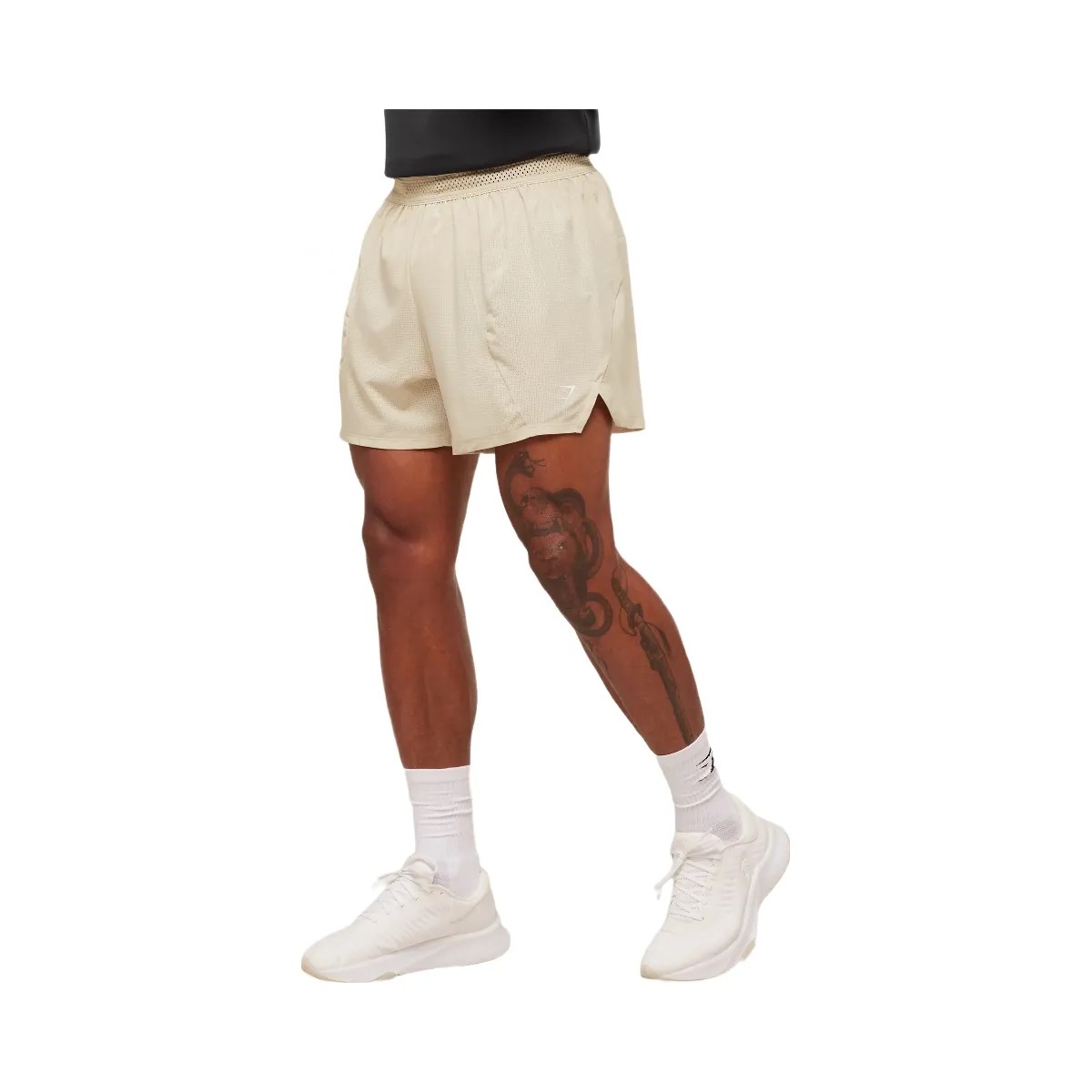 Gymshark Running 5" Shorts "Pebble Grey" - HypeFly India View 2
