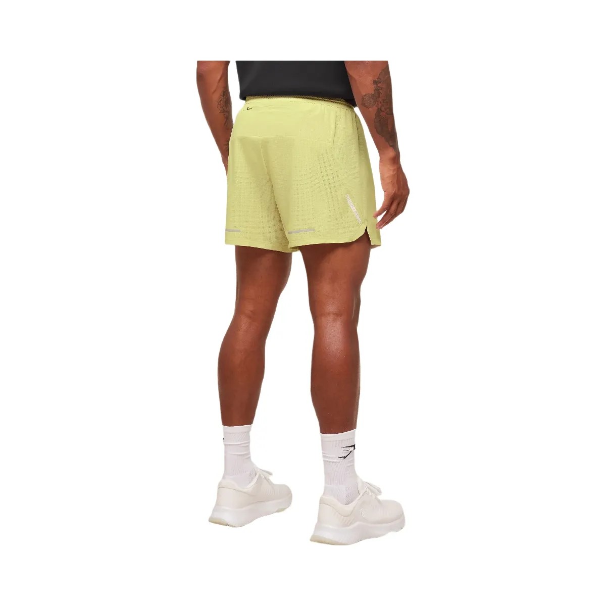 Gymshark Running 5" Shorts "Sorbet Yellow" - HypeFly India View 3