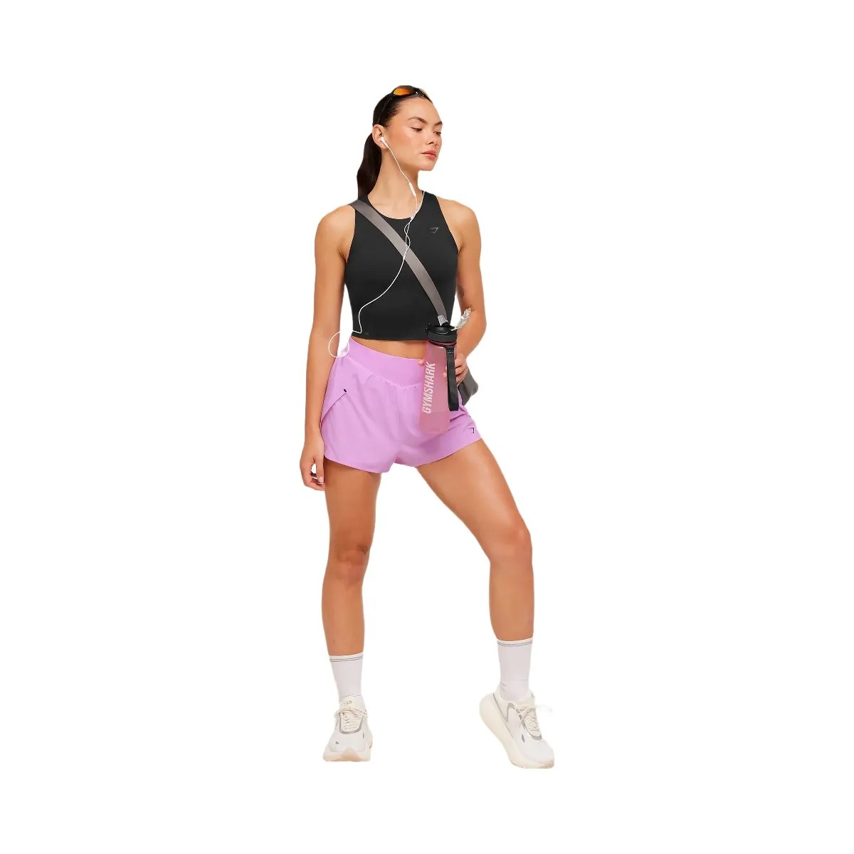 Gymshark Running Elite 4" Loose Fit Shorts "Sour Pink" - HypeFly India View 5
