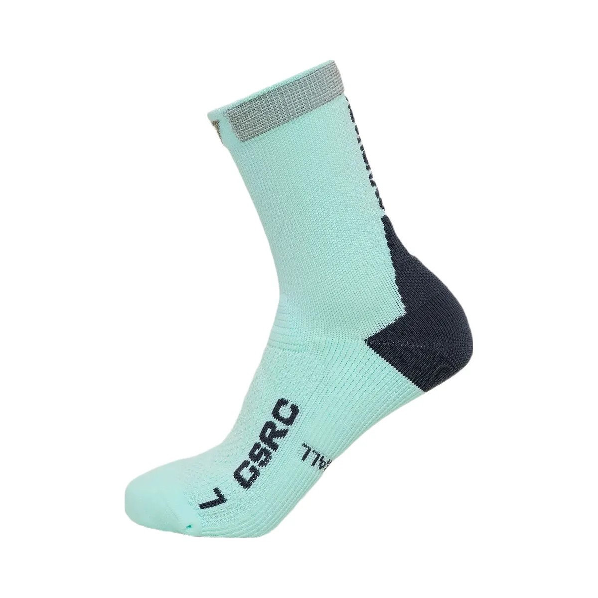 Gymshark Running Elite Crew Sock Single "Pop Turquoise" - HypeFly India View 1