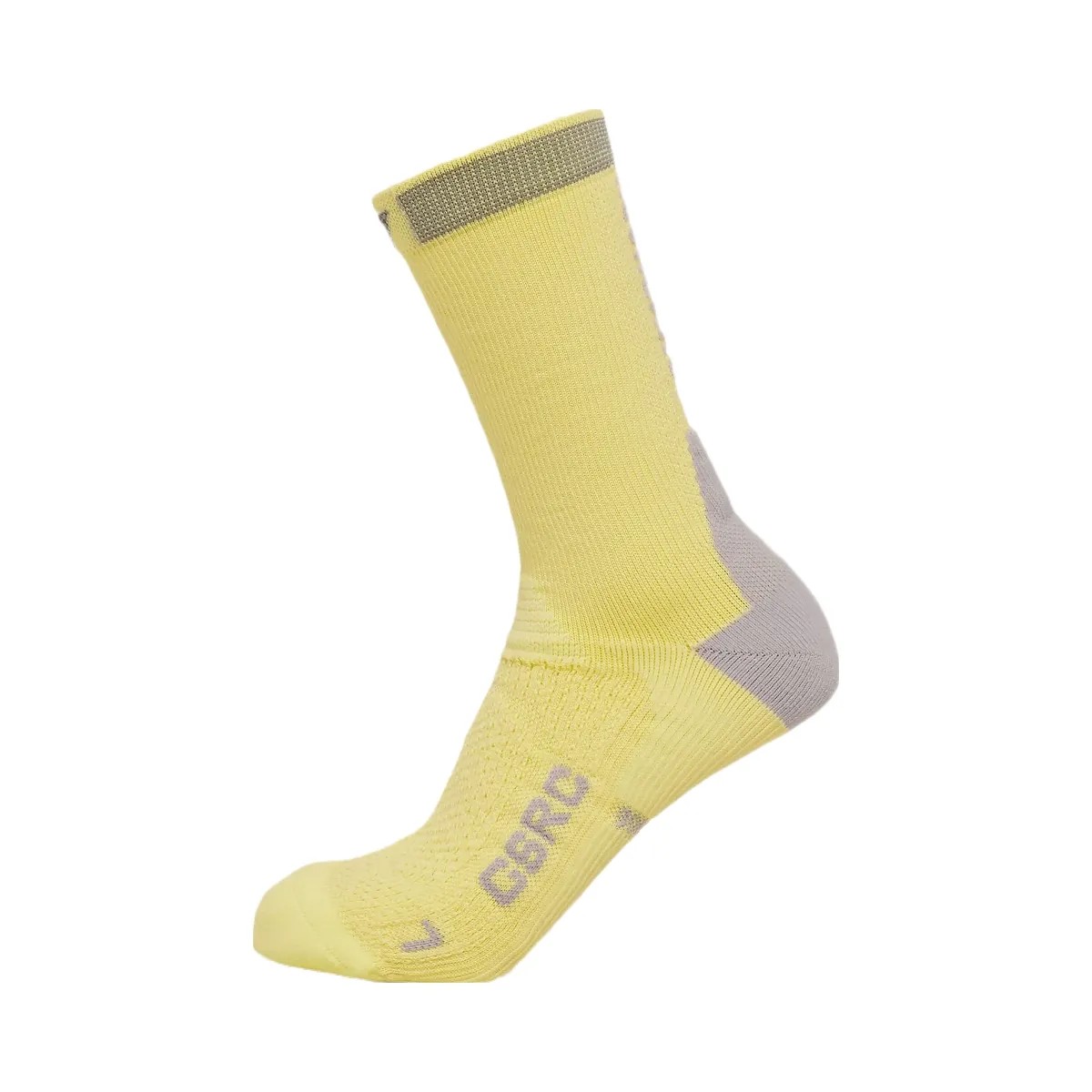 Gymshark Running Elite Crew Sock Single "Sorbet Yellow" - HypeFly India View 1
