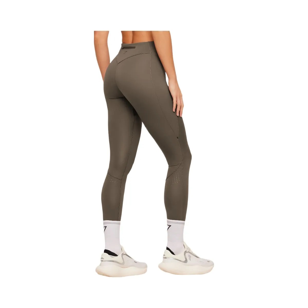 Gymshark Running Elite Leggings "Camo Brown" - HypeFly India View 2