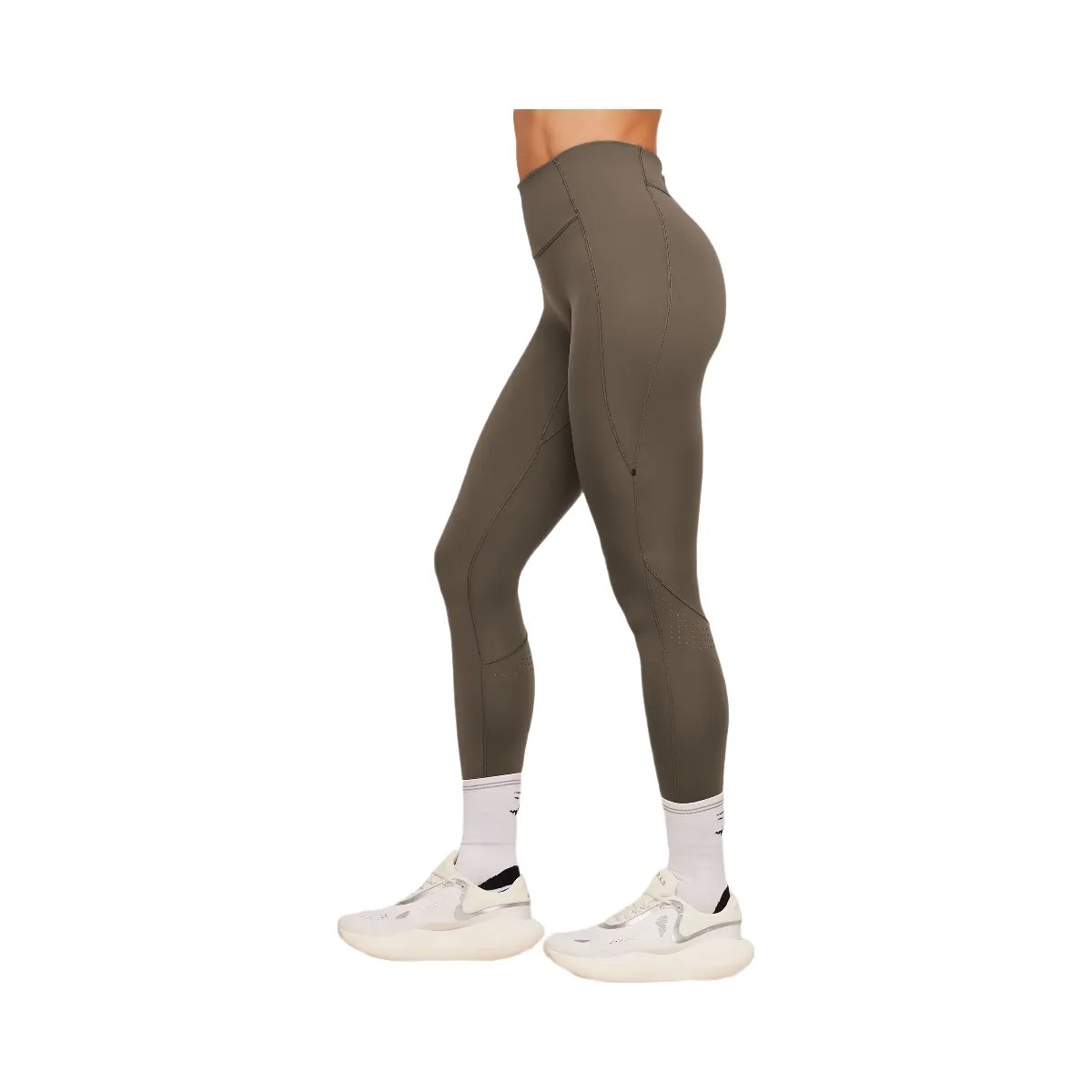 Gymshark Running Elite Leggings "Camo Brown" - HypeFly India View 3