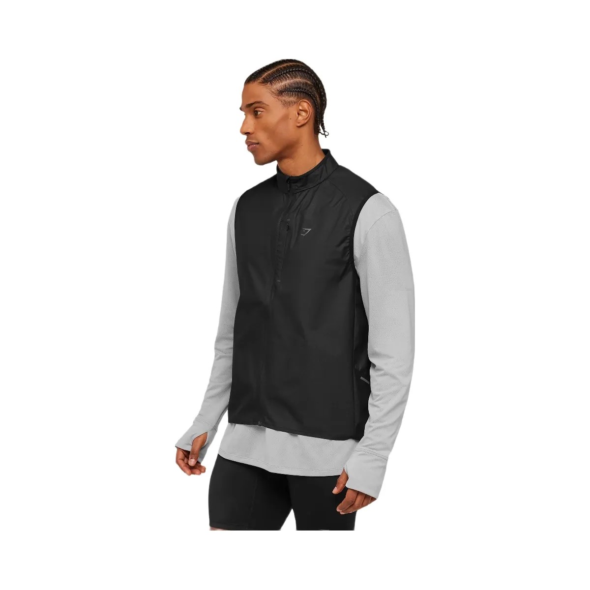 Gymshark Running Elite Lightweight Vest "Black" - HypeFly India View 5