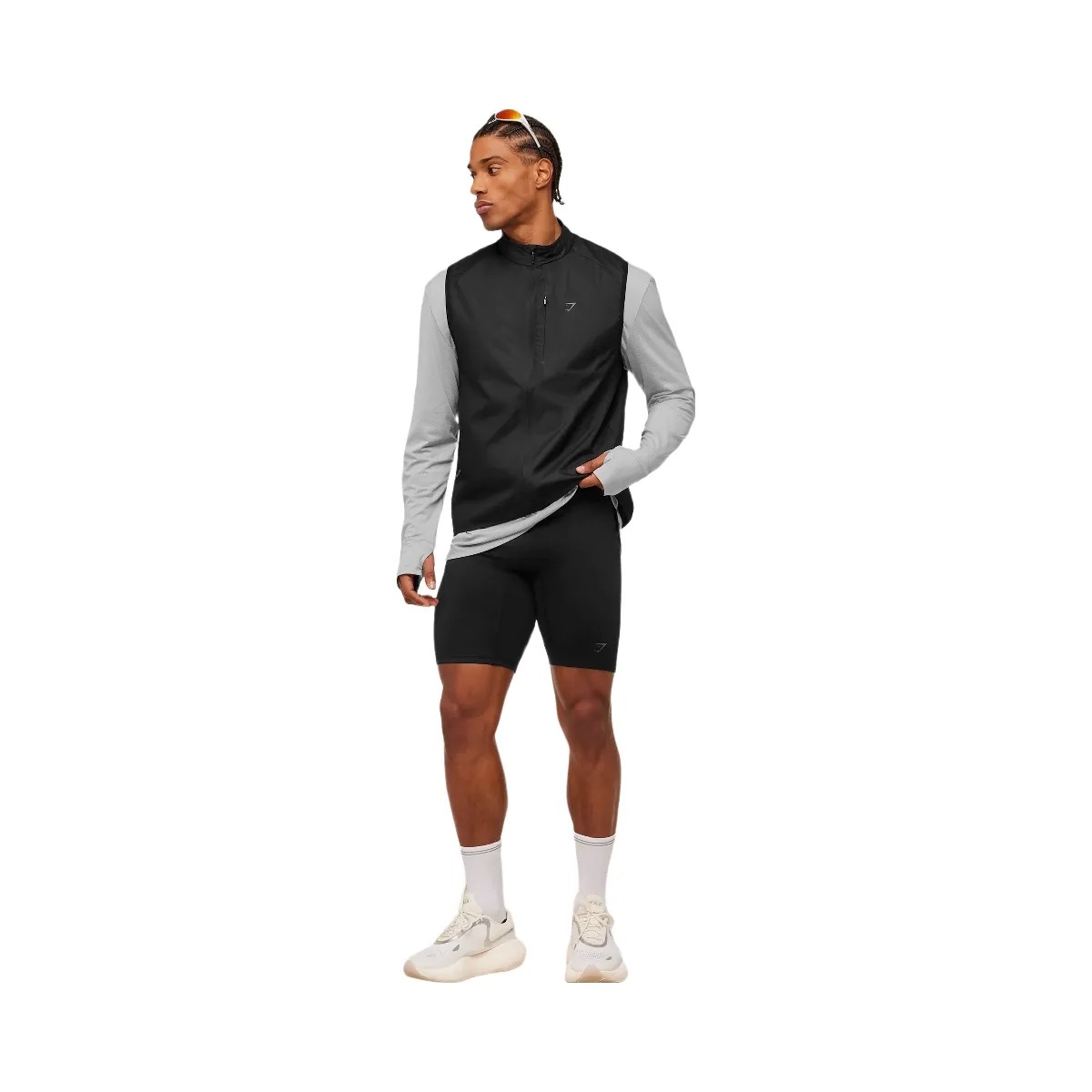 Gymshark Running Elite Lightweight Vest "Black" - HypeFly India View 6