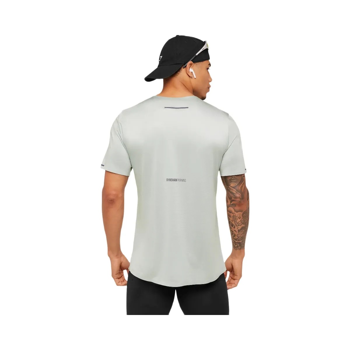 Gymshark Running Elite T-Shirt "Morning Blue" - HypeFly India View 2