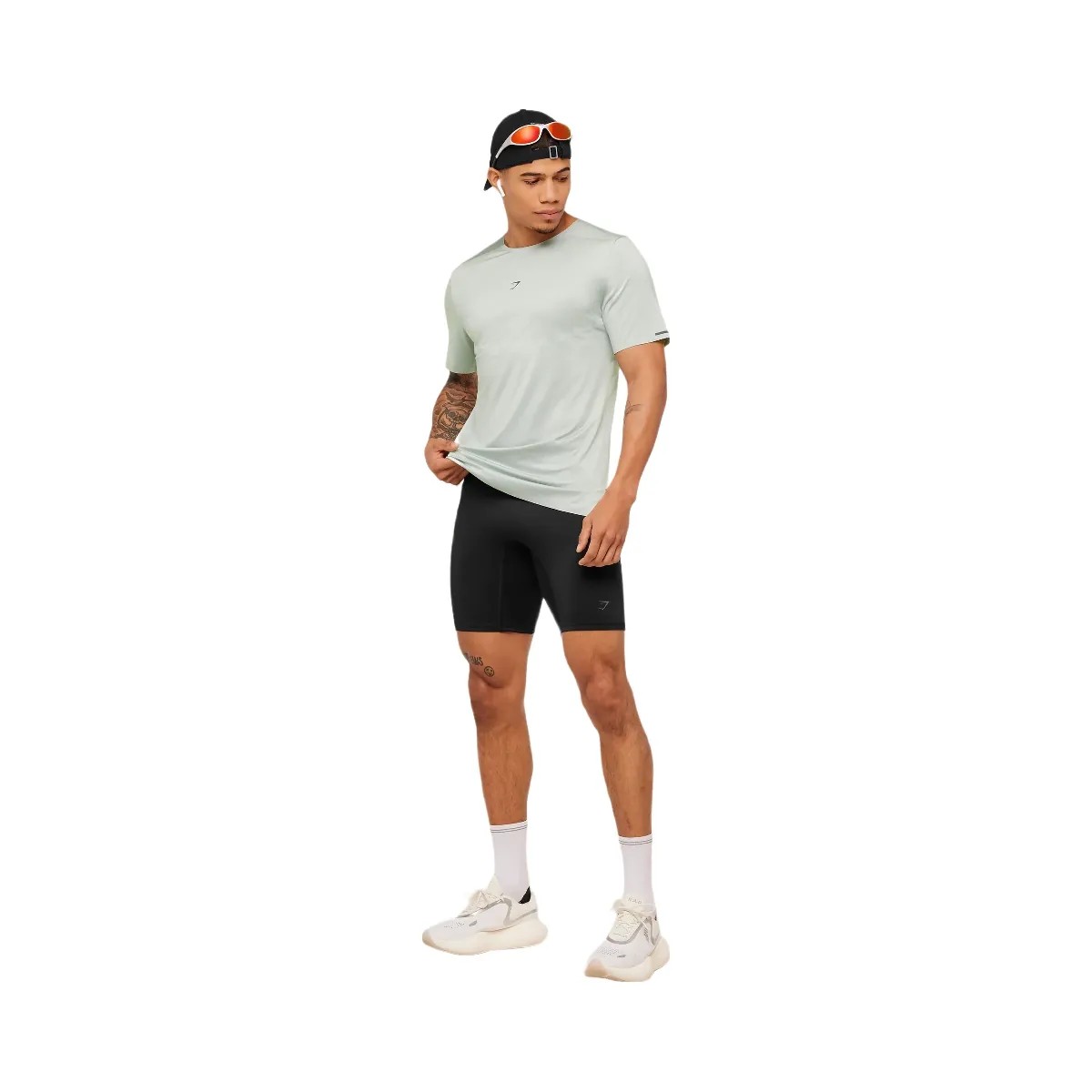 Gymshark Running Elite T-Shirt "Morning Blue" - HypeFly India View 4