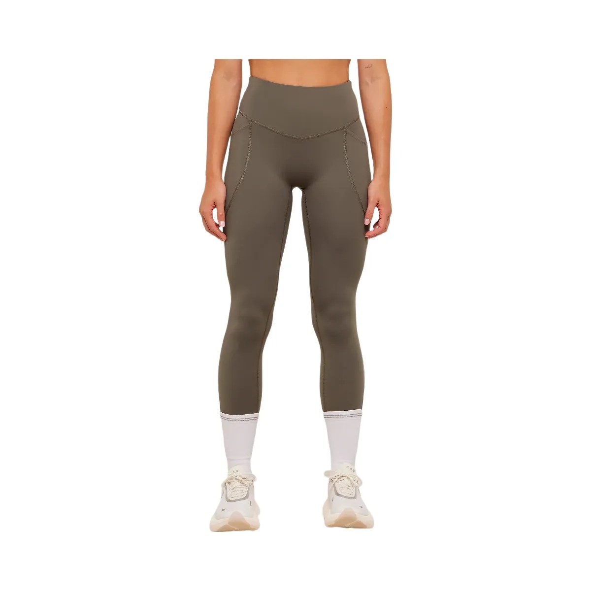 Gymshark Running Pocket Leggings "Camo Brown" - HypeFly India View 1
