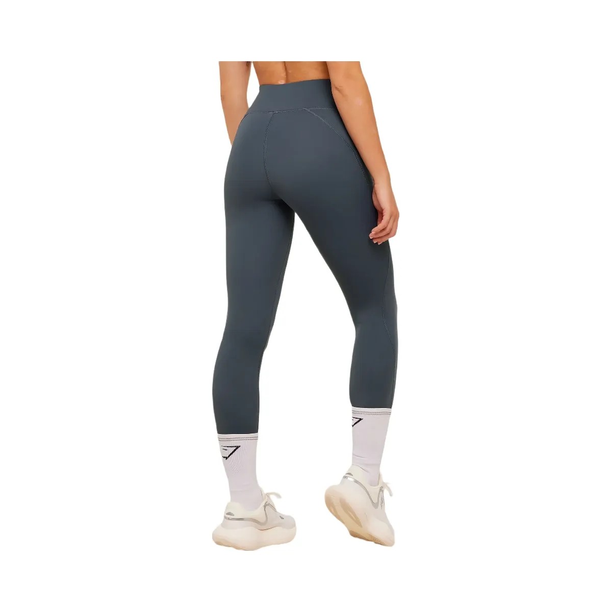 Gymshark Running Pocket Leggings "Titanium Blue" - HypeFly India View 2