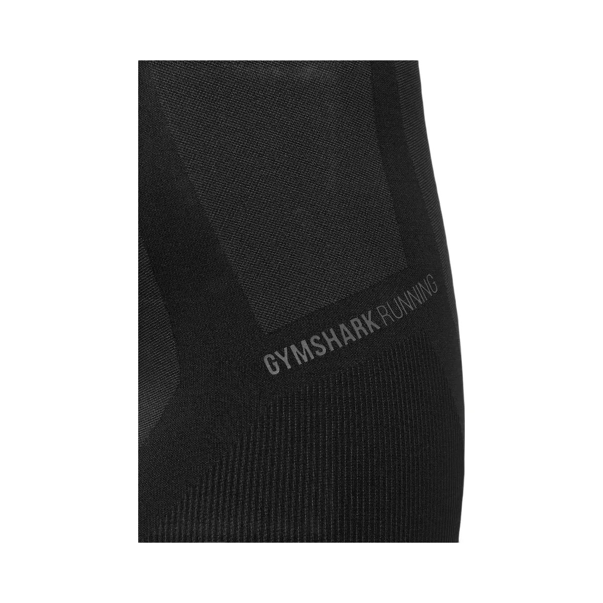 Gymshark Seamless Running Half Tight "Black Grey" - HypeFly India View 5