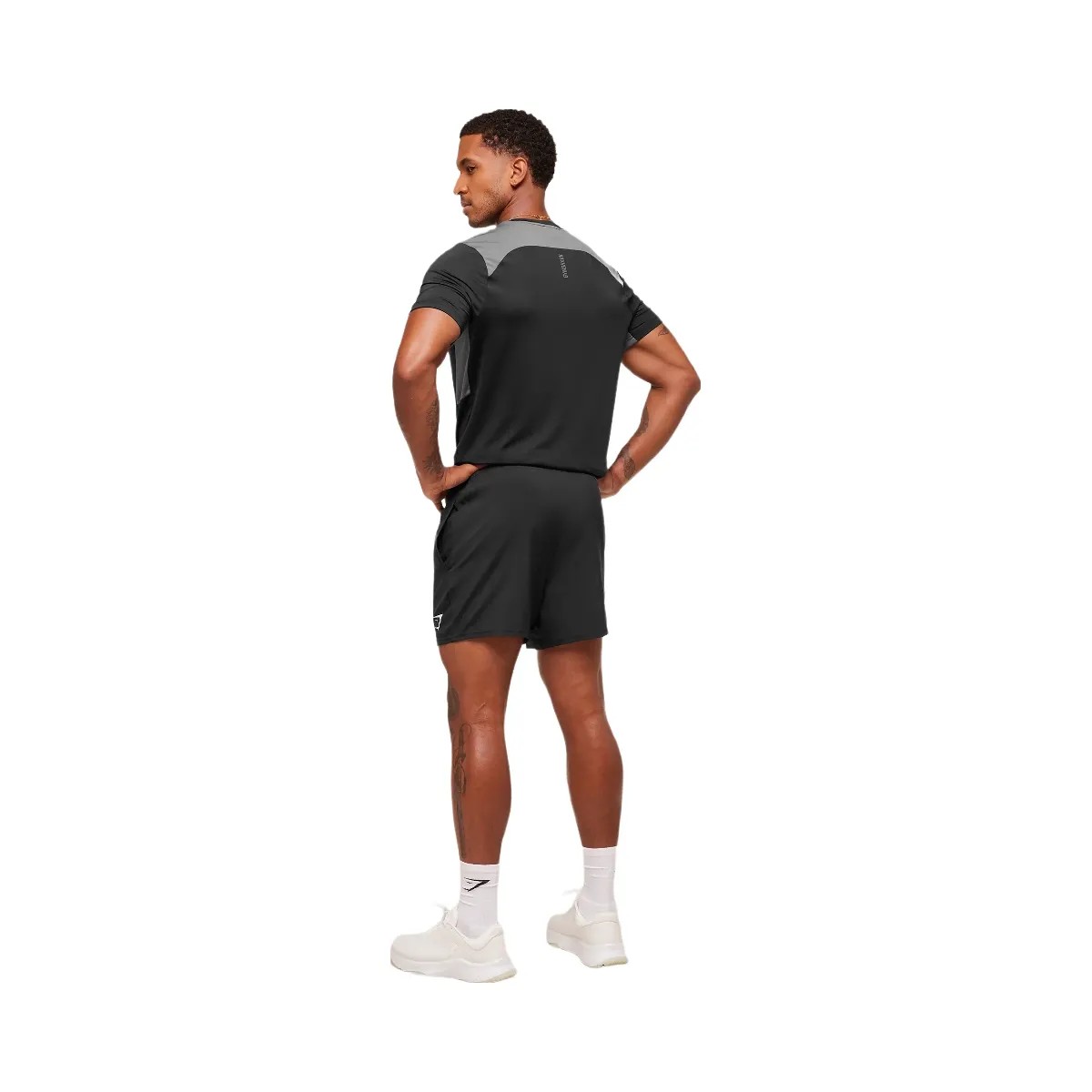 Gymshark Sport T-Shirt "Black Dark Grey" - HypeFly India View 6
