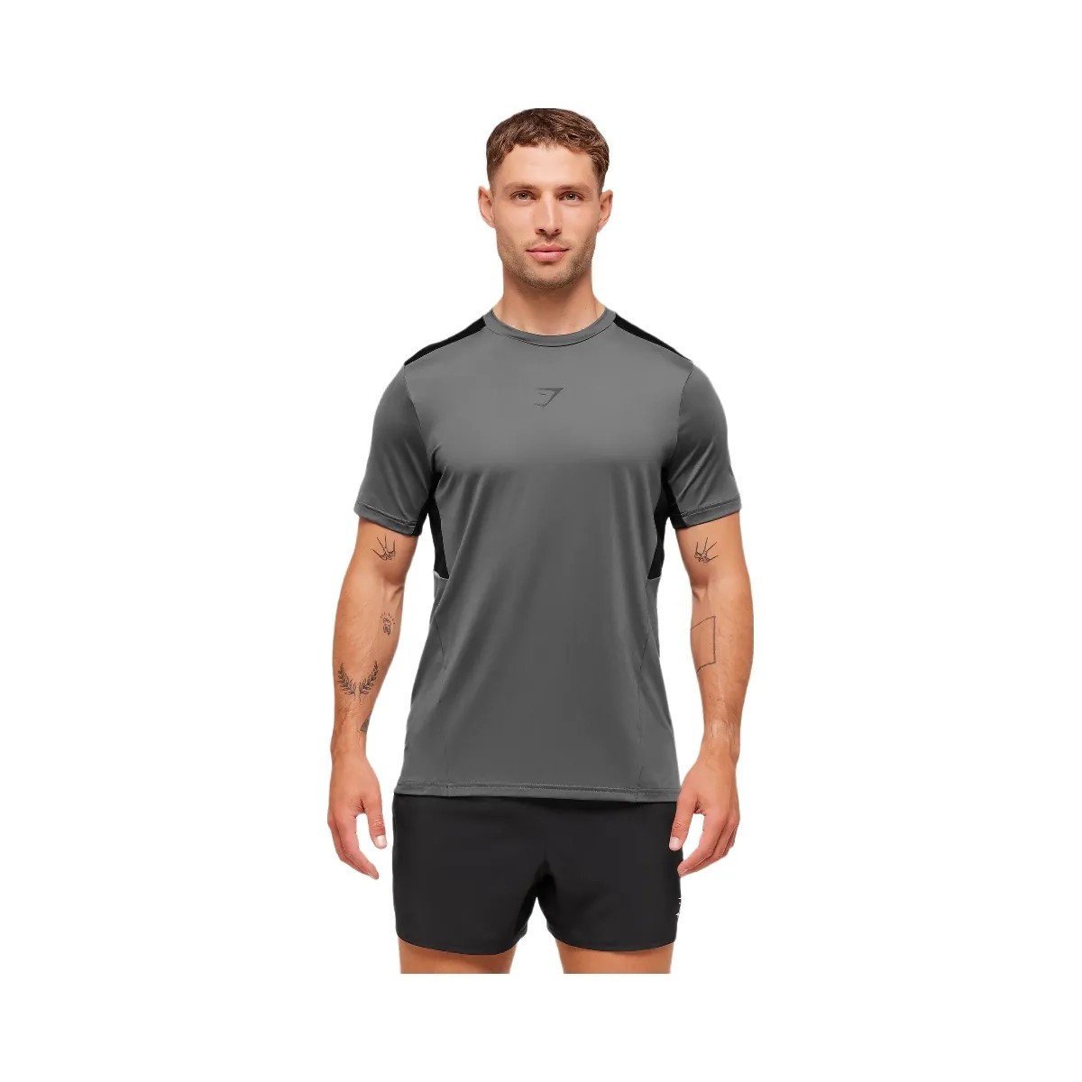 Gymshark Sport T-Shirt "Dark Grey Black" - HypeFly India View 5