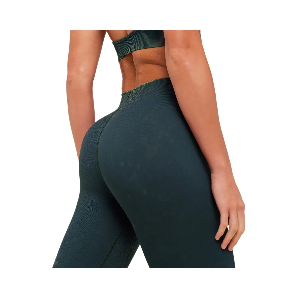 Gymshark Steel Seamless Leggings "Deep Petrol Blue" - HypeFly India View 6