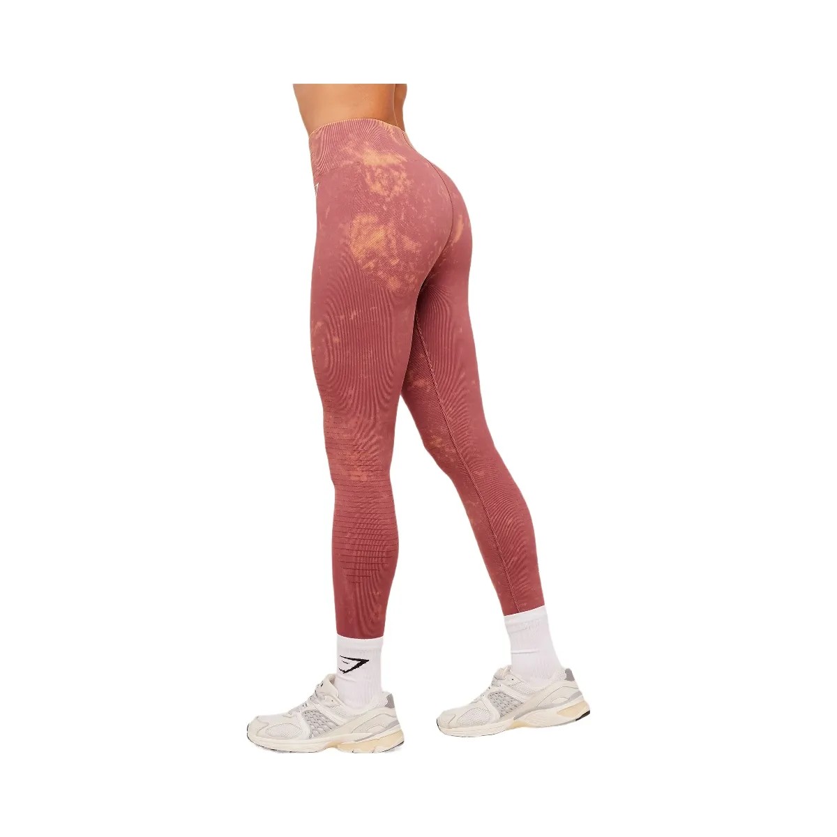 Gymshark Steel Seamless Leggings "GS Reset Pink" - HypeFly India View 3