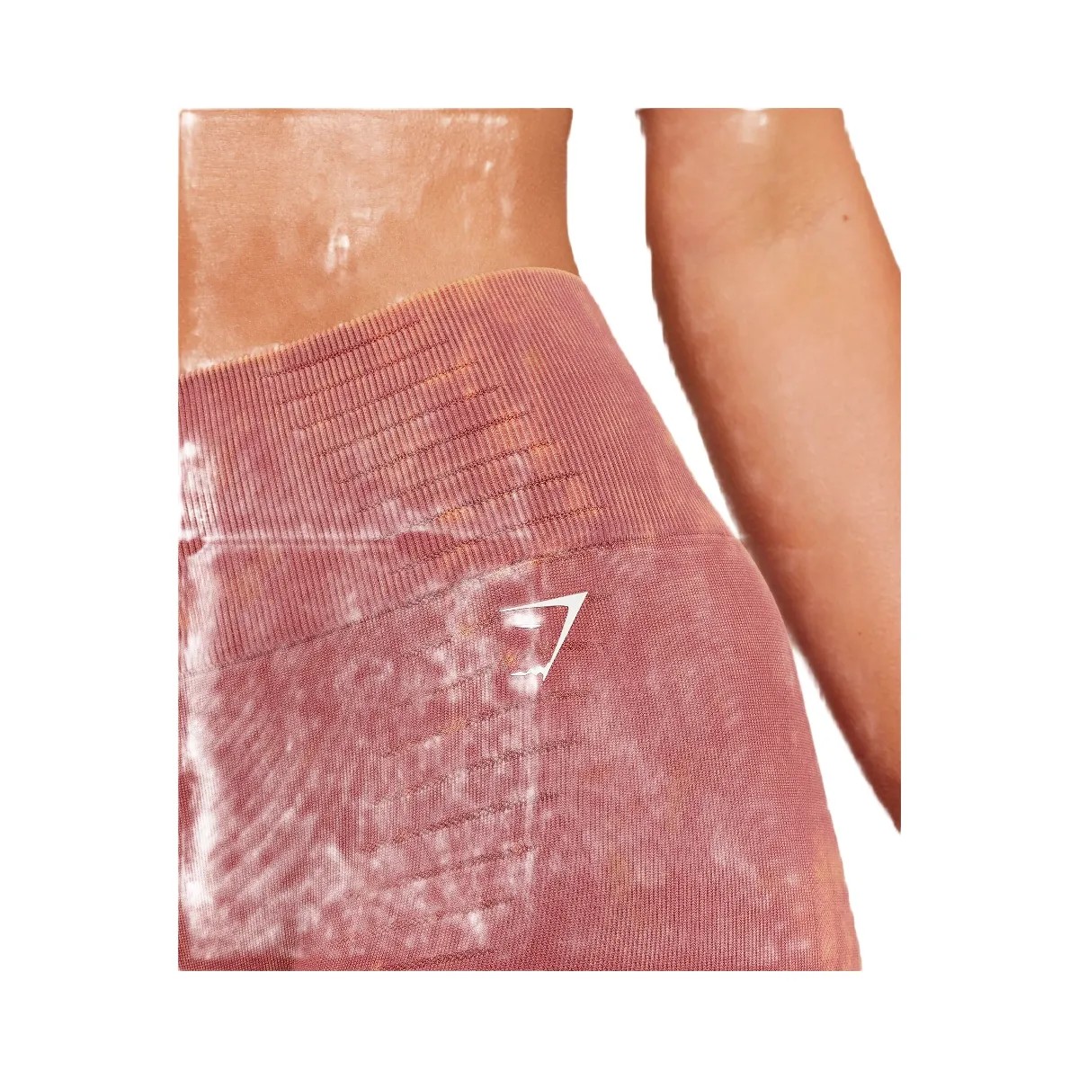 Gymshark Steel Seamless Leggings "GS Reset Pink" - HypeFly India View 5