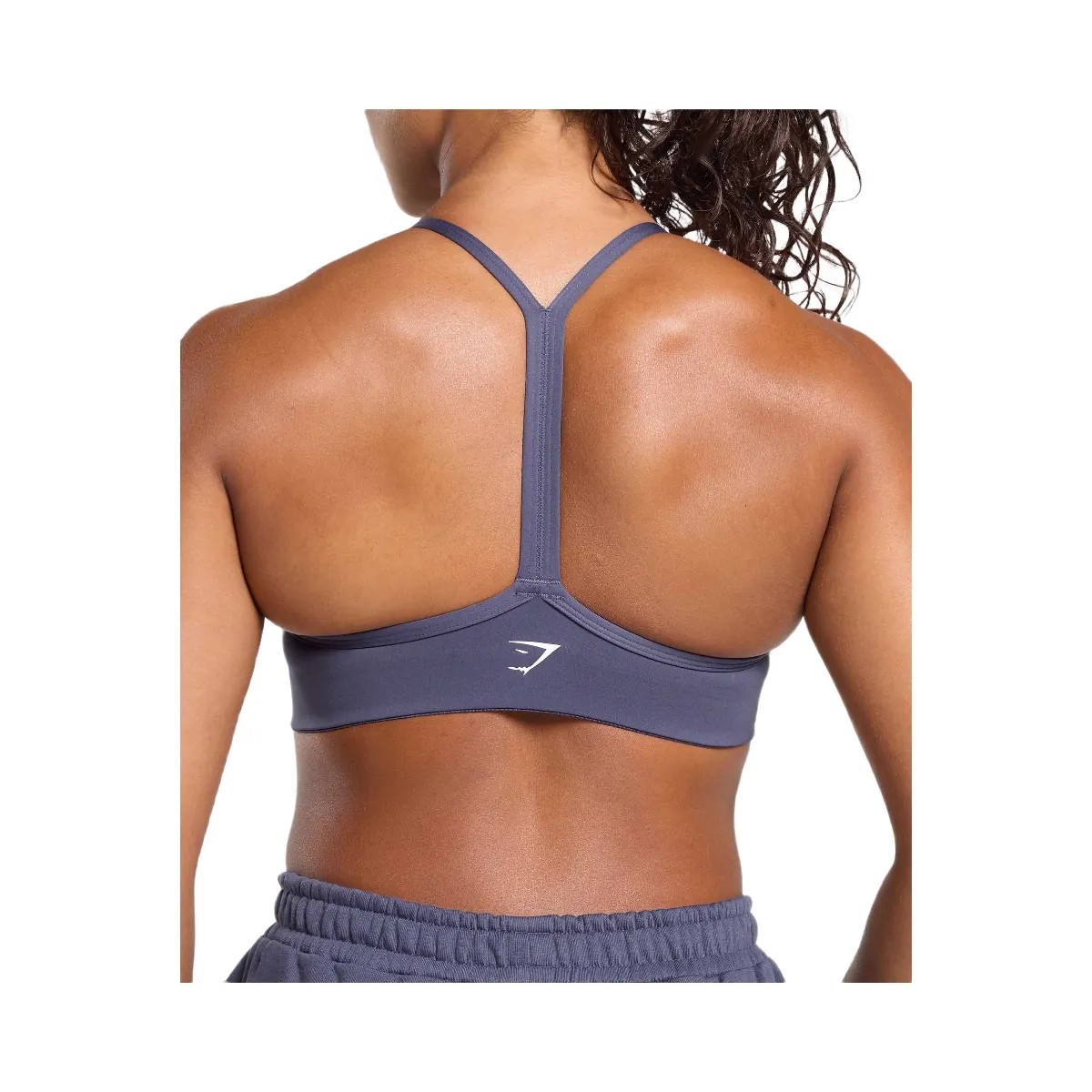 Gymshark Strength Department Graphic Sports Bra "Weighted Purple" - HypeFly India View 5