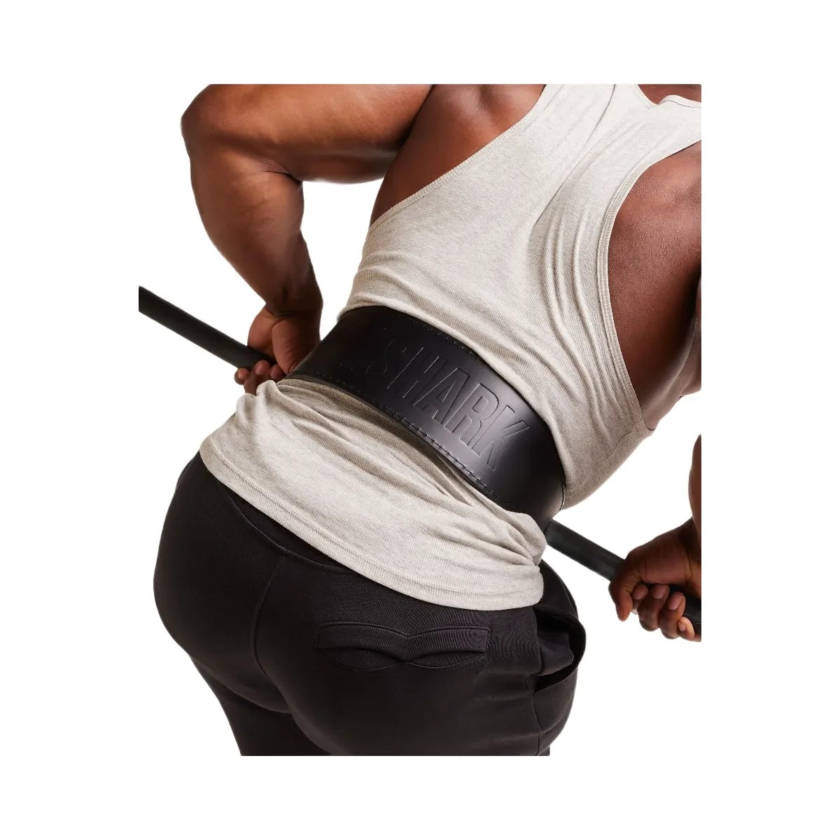 Gymshark Tapered Double Prong Lifting Belt "Black" - HypeFly India View 2