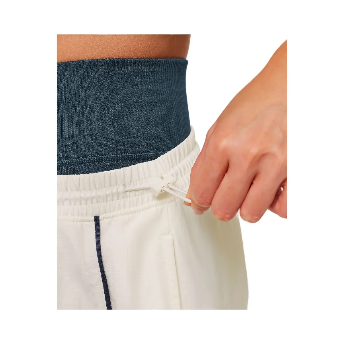 Gymshark To From Pants "Soft White Stealth Blue" - HypeFly India View 5