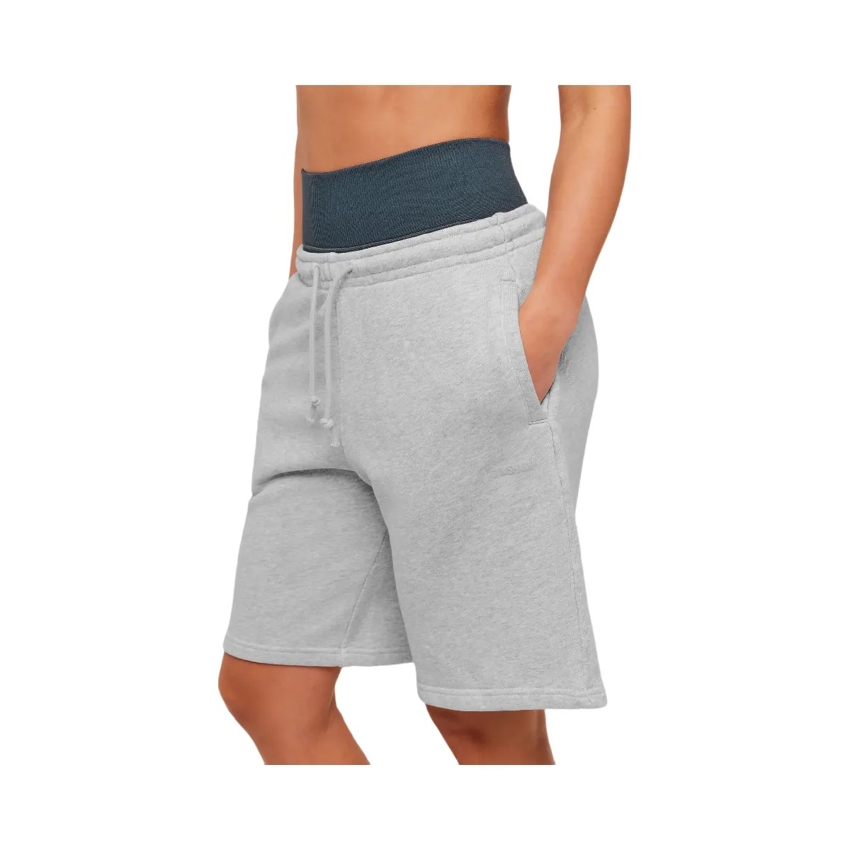 Gymshark To From Shorts "Bros Soft Grey Marl" - HypeFly India View 1