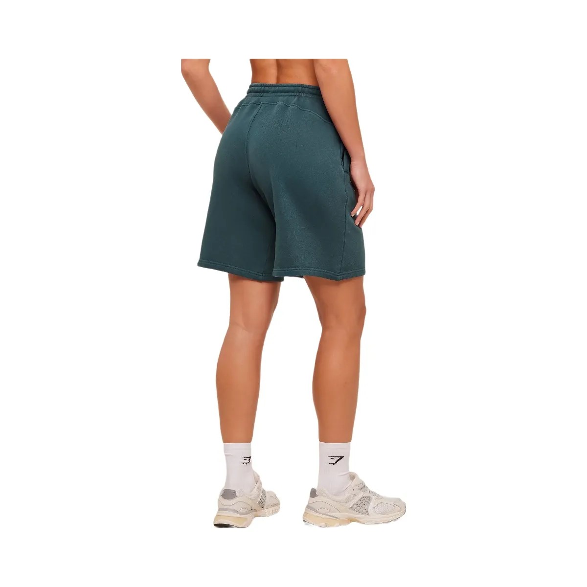 Gymshark To From Shorts "Stealth Blue Wash" - HypeFly India View 3