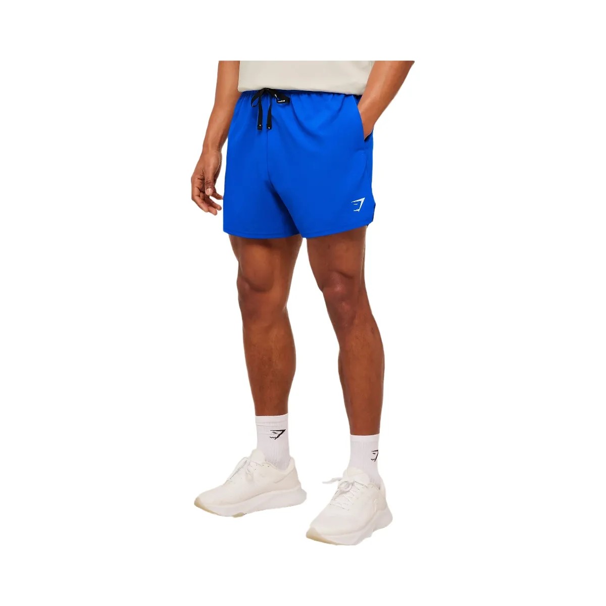 Gymshark Train 5" Shorts "Athletic Blue" - HypeFly India View 1