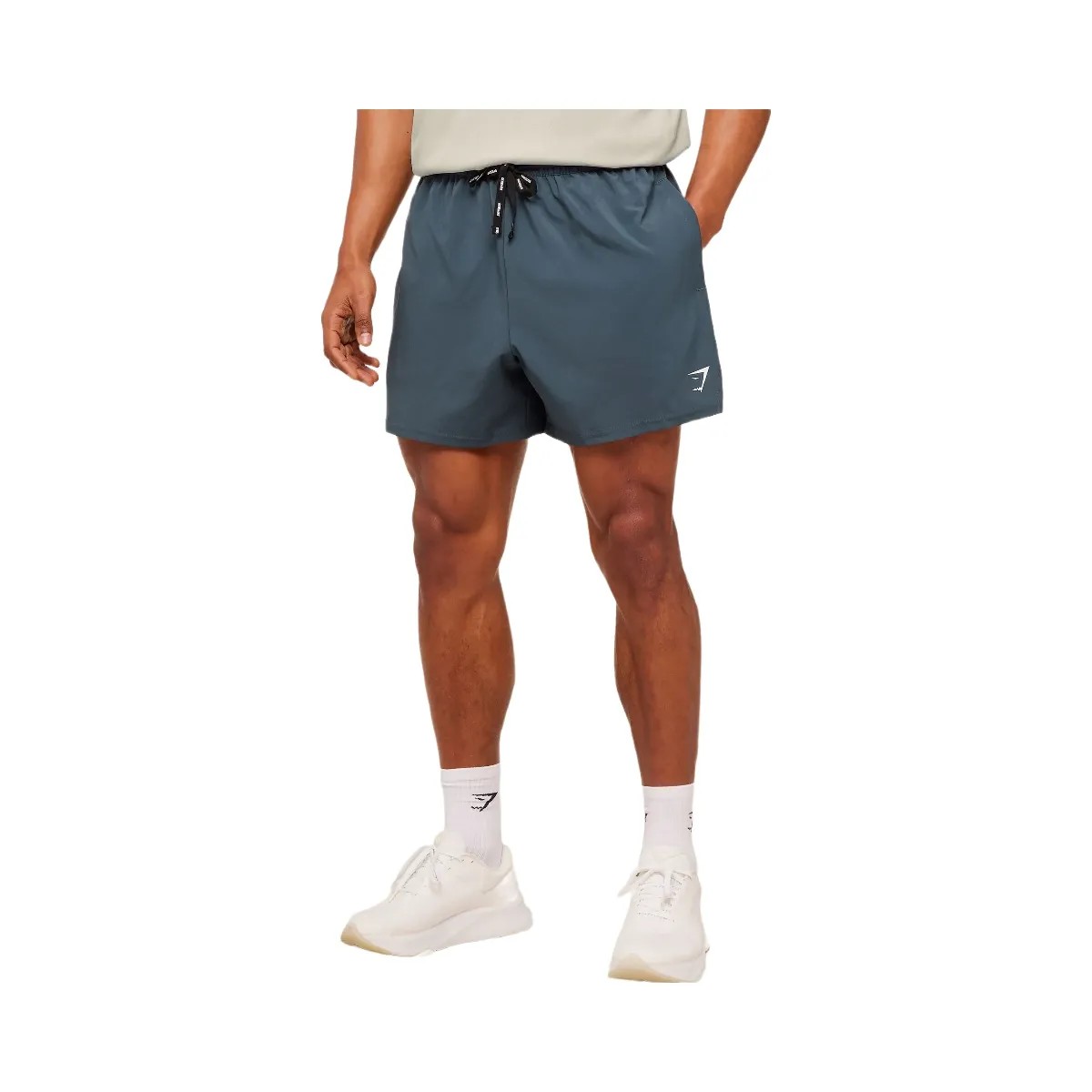 Gymshark Train 5" Shorts "Stealth Blue" - HypeFly India View 1