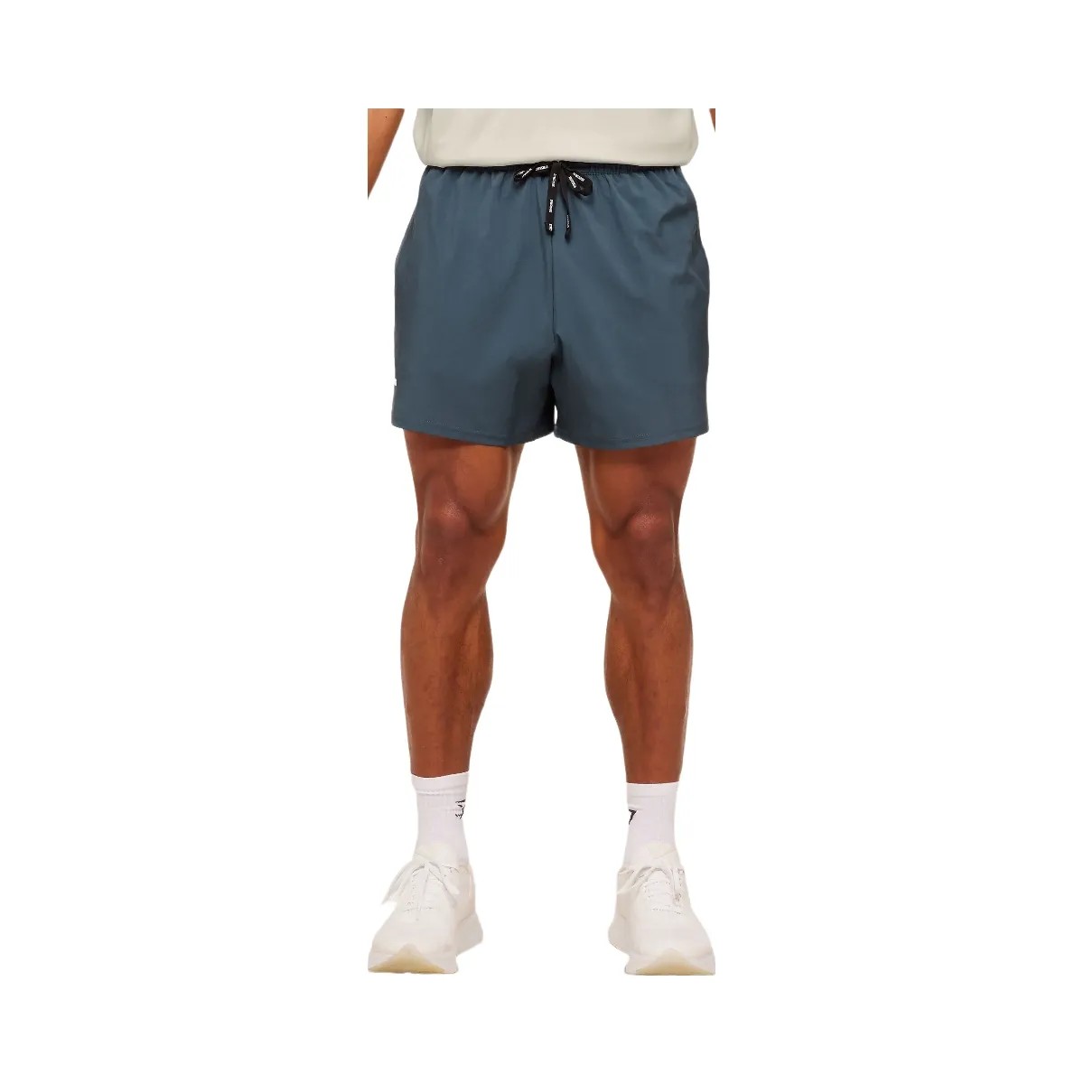 Gymshark Train 5" Shorts "Stealth Blue" - HypeFly India View 2