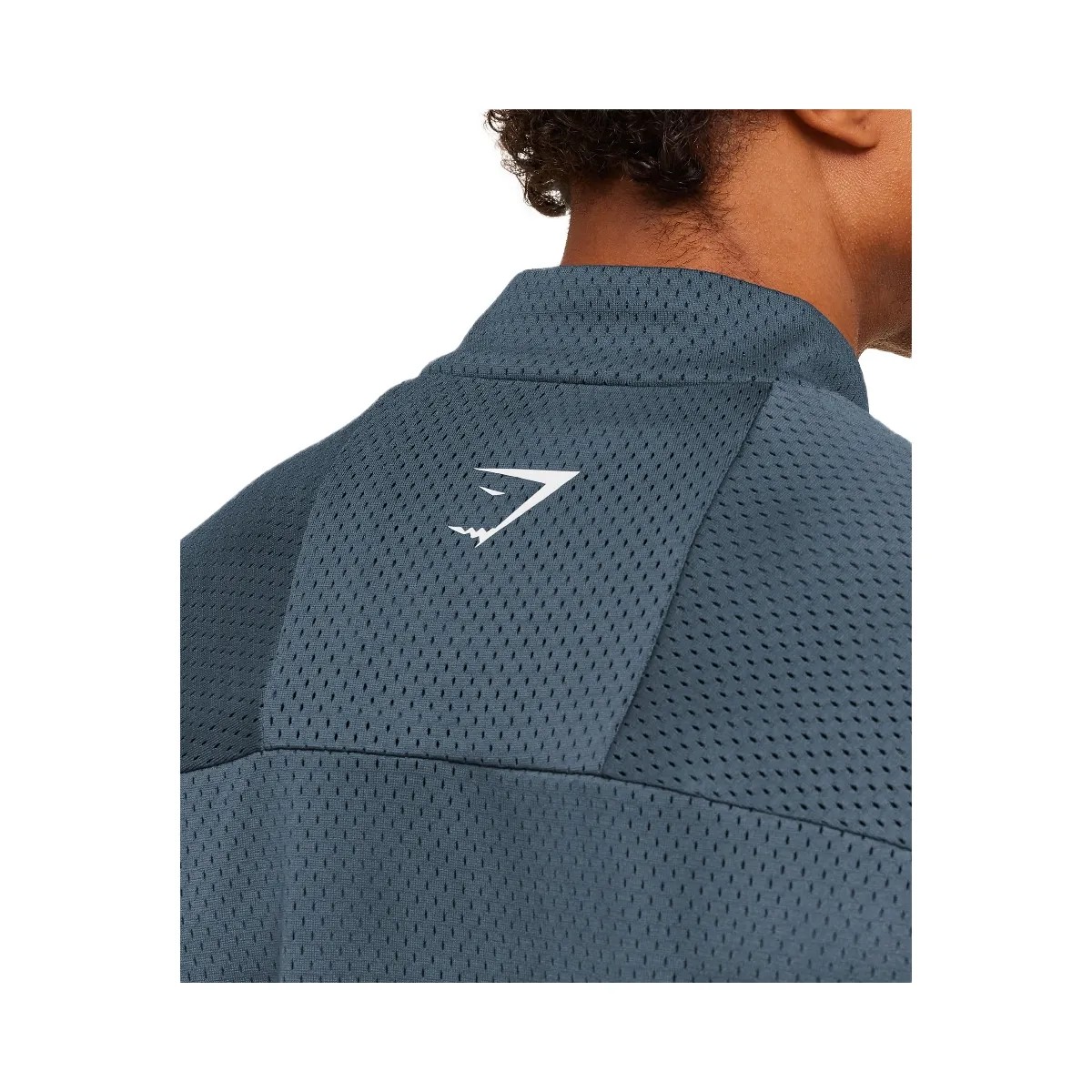 Gymshark Train Zip Through Jacket "Stealth Blue" - HypeFly India View 6