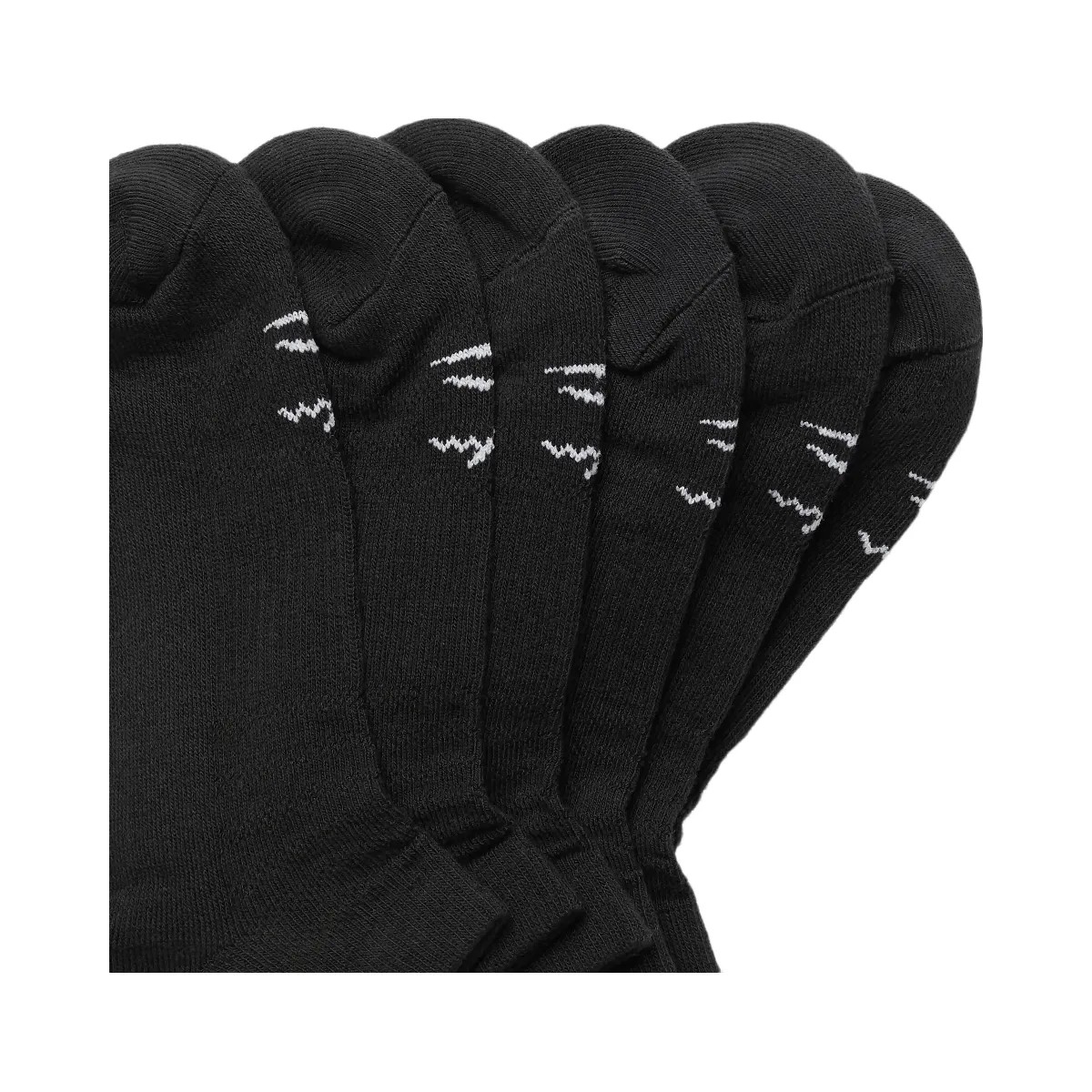Gymshark Trainer Socks 3pk "Black" - HypeFly India View 2