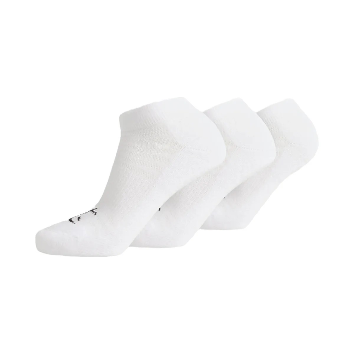 Gymshark Trainer Socks 3pk "White" - HypeFly India View 1
