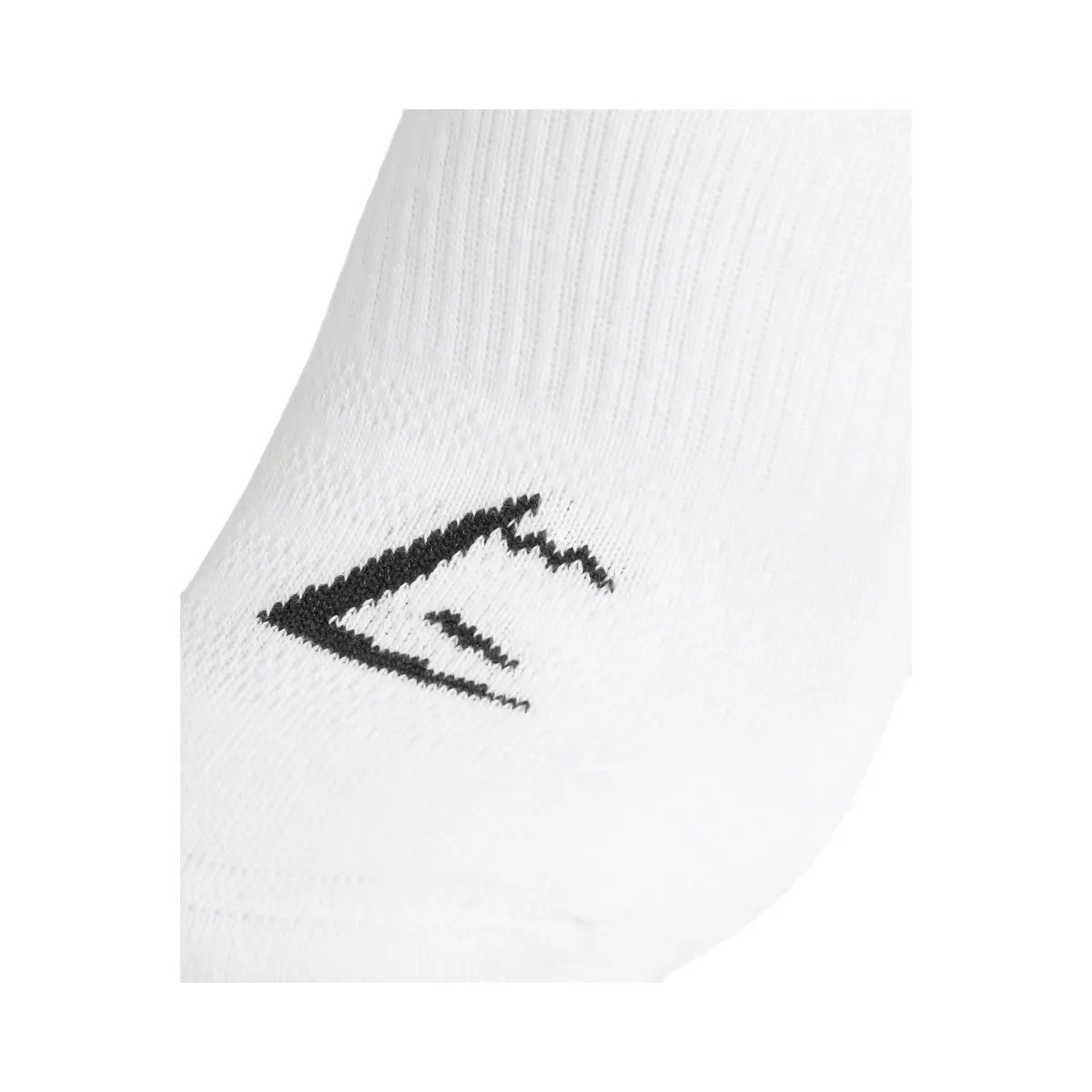 Gymshark Trainer Socks 3pk "White" - HypeFly India View 2