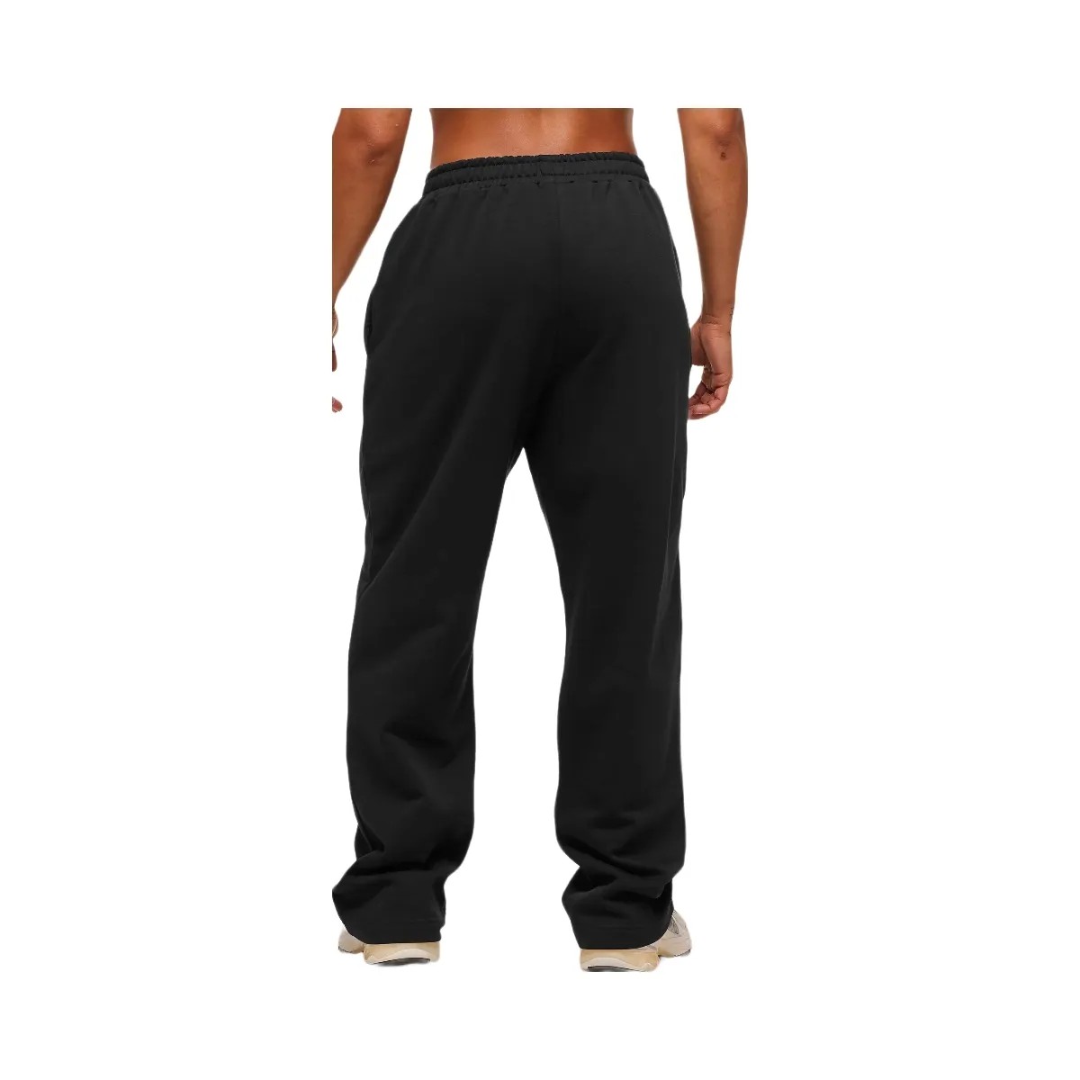 Gymshark Training Fleece Straight Leg Short Pants "Black" - HypeFly India View 2