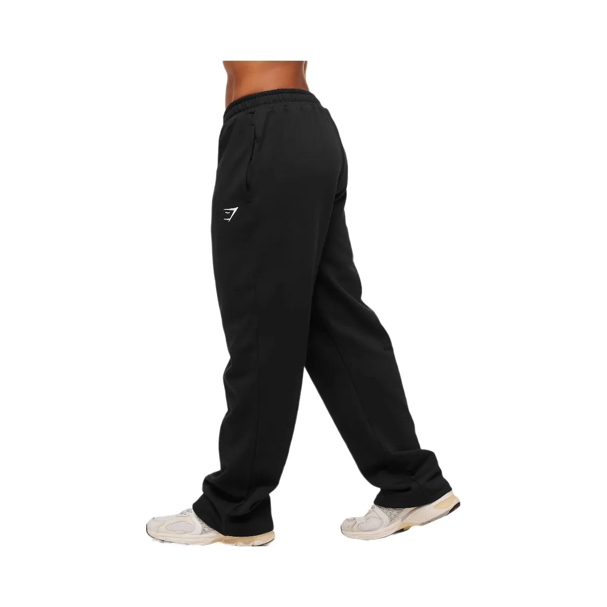 Gymshark Training Fleece Straight Leg Short Pants "Black" - HypeFly India View 3