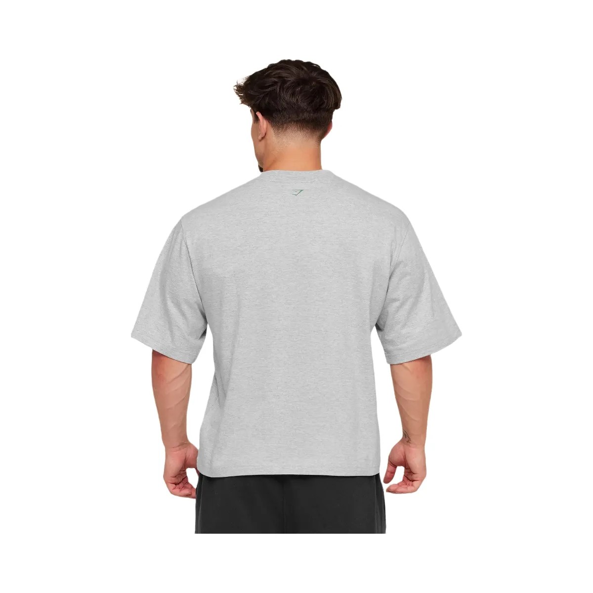 Gymshark Training Graphic T-Shirt "Light Grey Core Marl" - HypeFly India View 2