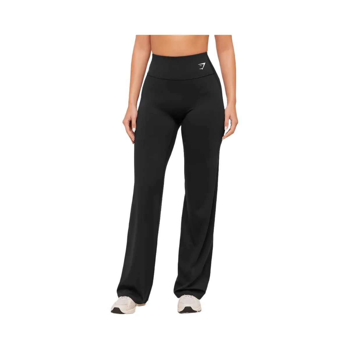 Gymshark Training Straight Leg Leggings "Black" - HypeFly India View 1