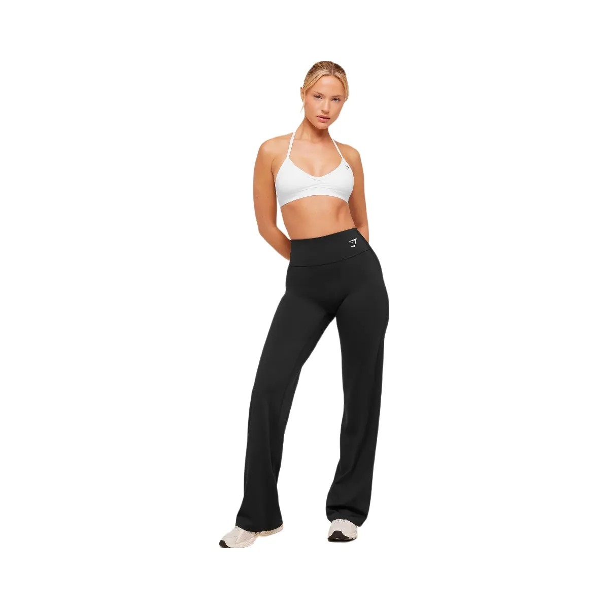 Gymshark Training Straight Leg Leggings "Black" - HypeFly India View 4