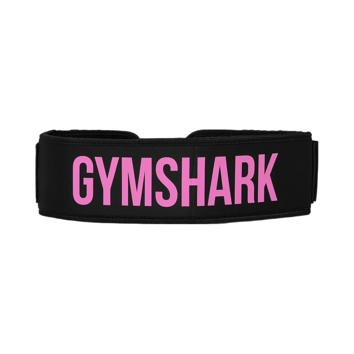 Gymshark Velcro Weightlifting Belt "GS Black GS Focus Pink" - HypeFly India View 1