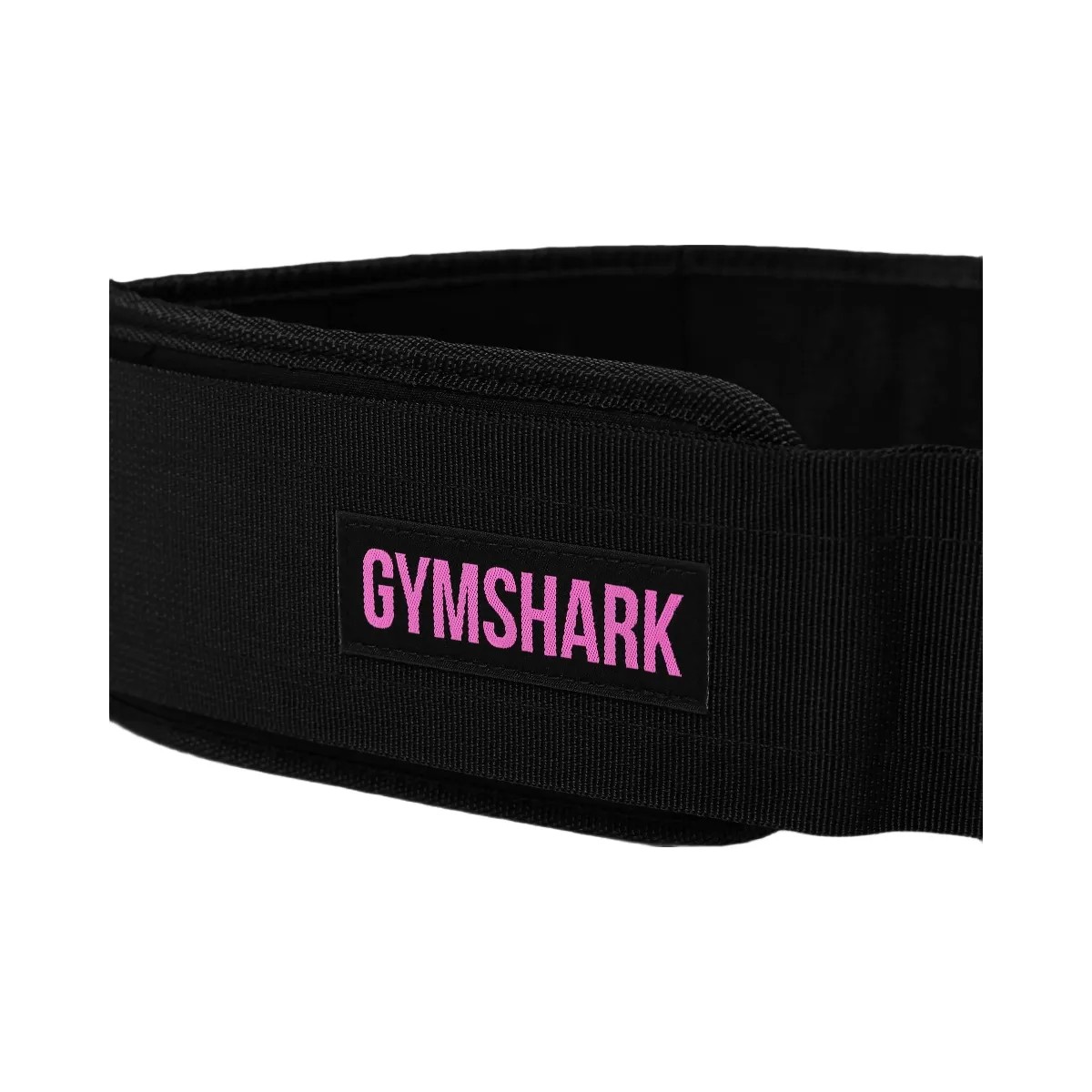 Gymshark Velcro Weightlifting Belt "GS Black GS Focus Pink" - HypeFly India View 2